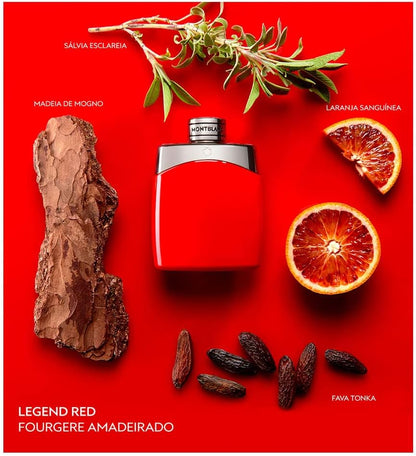 Mont Blanc Legend Red 100 Ml Edp Spray Montblanc -  Hombre