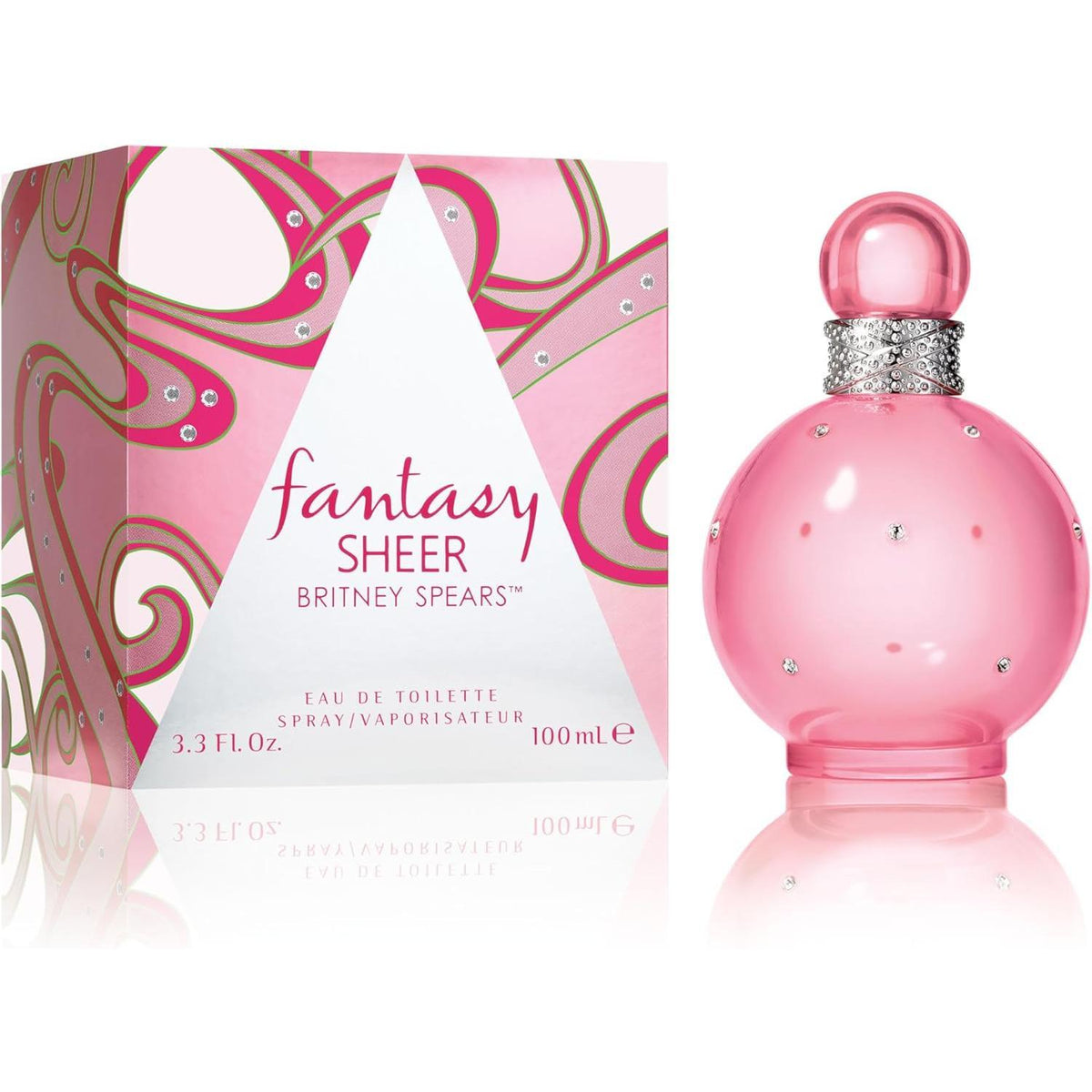 Britney Spears Fantasy Sheer 100 ml Edt Spray - Mujer