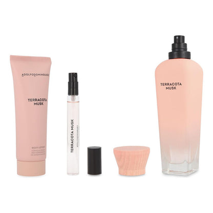 Set Adolfo Dominguez Terracota Musk 3Pz - Mujer