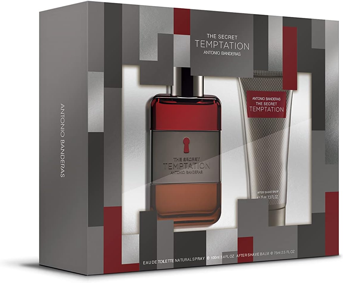 Set The Secret Temptation Men 20 Years 2Pz 100Ml Edt Spray - Hombre