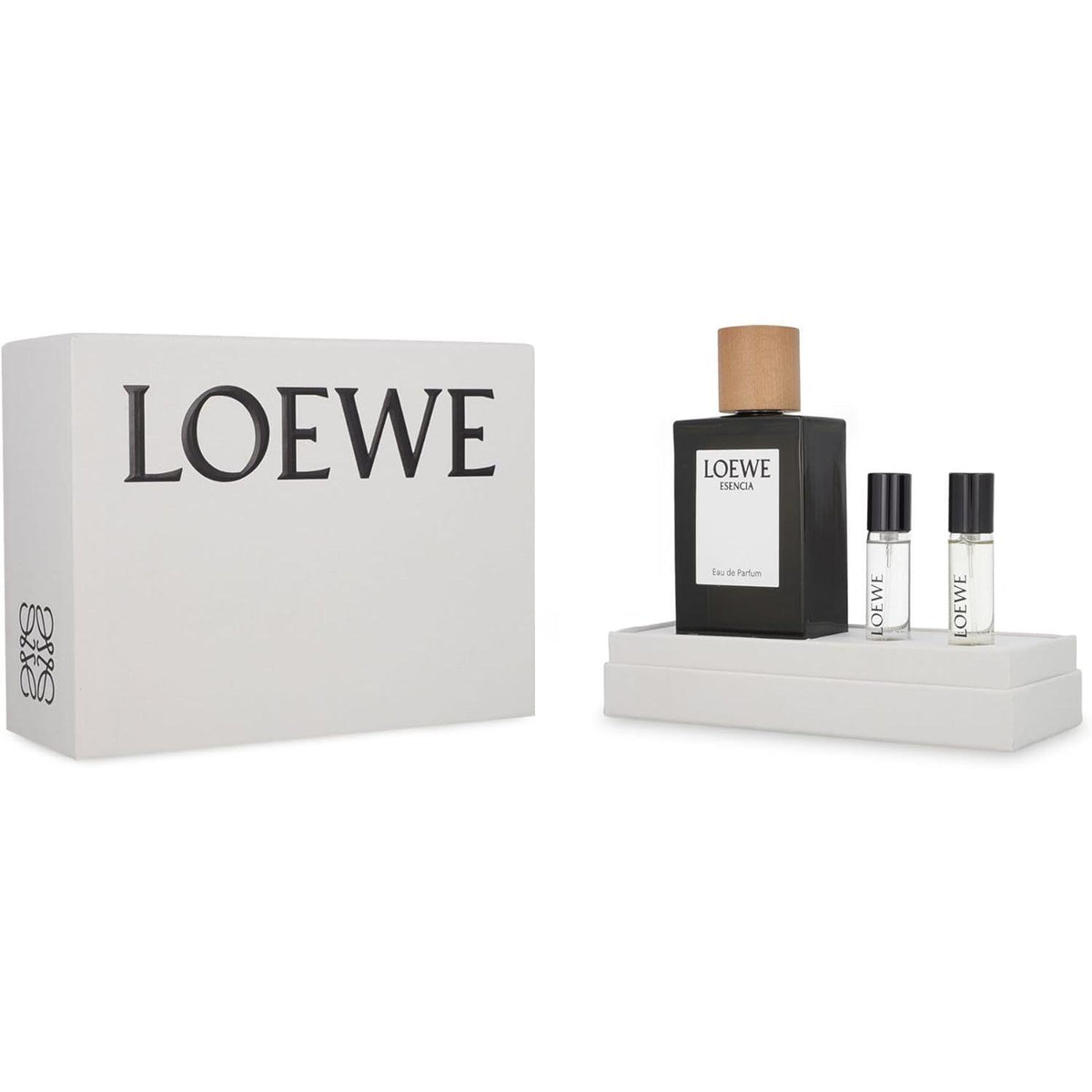 Set Loewe Esencia 3Pzs 150Ml Edp Spray/ Esencia 10Ml Edp Spray/ Esencia Elixir 10Ml Edp Spray - Hombre