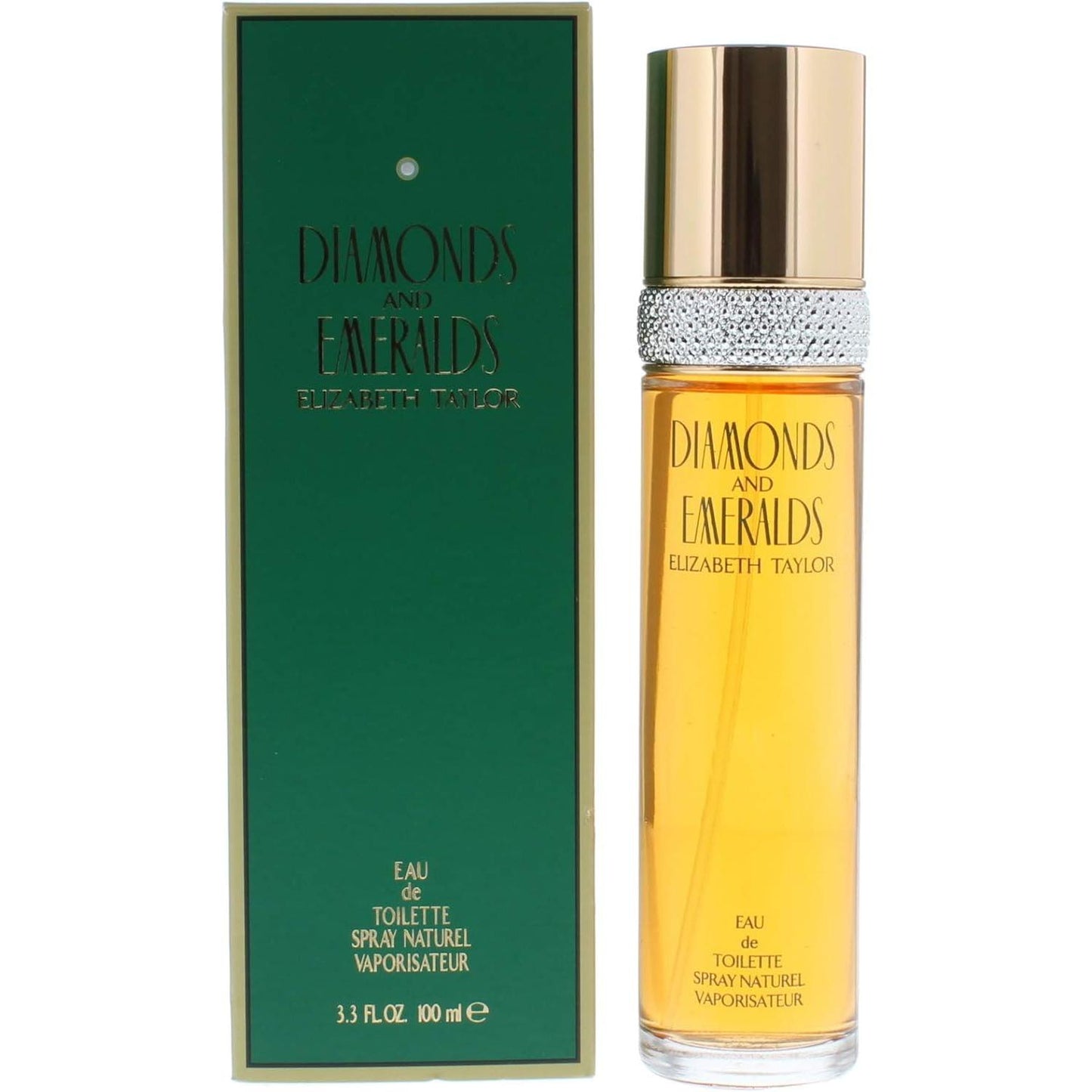 Diamonds and Emeralds Elizabeth Taylor 100 ml Edt Spray - Mujer