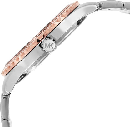 Michael Kors Reloj Mk6849 para Mujer con Diseño Elegante y Pulsera de Acero Inoxidable y Rose Gold