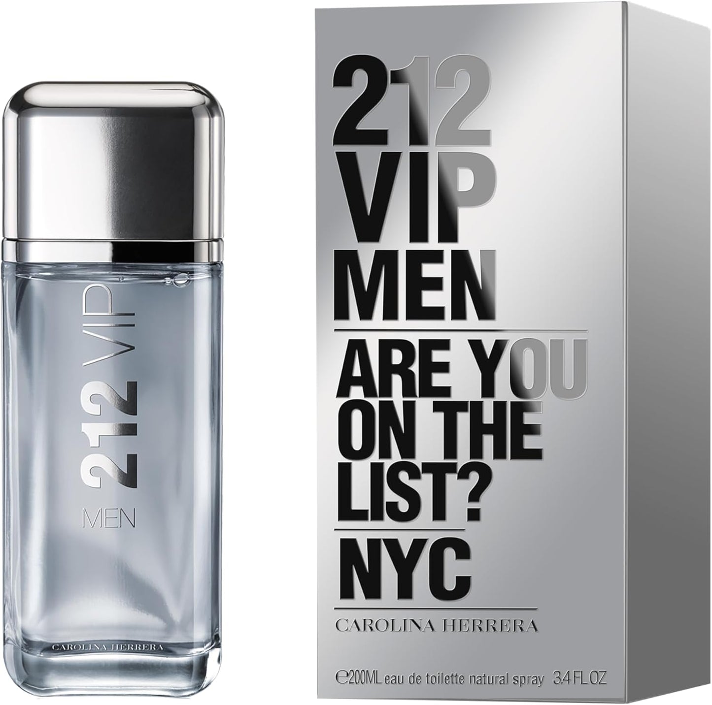 212 Vip Men Carolina Herrera 200 ml Edt Spray - Hombre