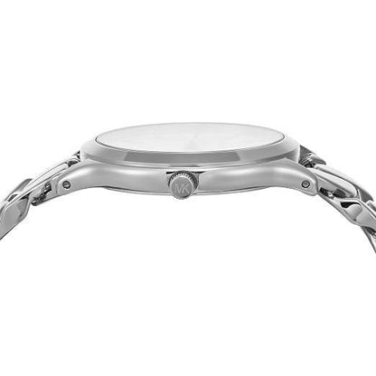 Michael Kors Reloj Mk7474 para Mujer con Diseño Elegante y Pulsera de Cadena Plateada