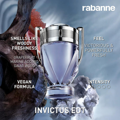 Invictus Paco Rabanne 100 ml Edt Spray - Perfume Para Hombre