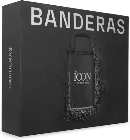 Set Banderas The Icon 2Pzs 100Ml Edp Spray / Desodorante 150Ml Spray - Hombre