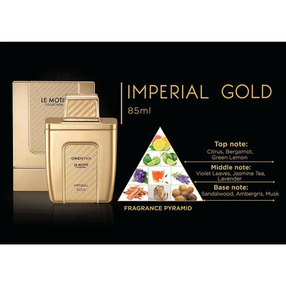 Le Motif Imperial Gold 85 Ml , Sellado, Original - Hombre