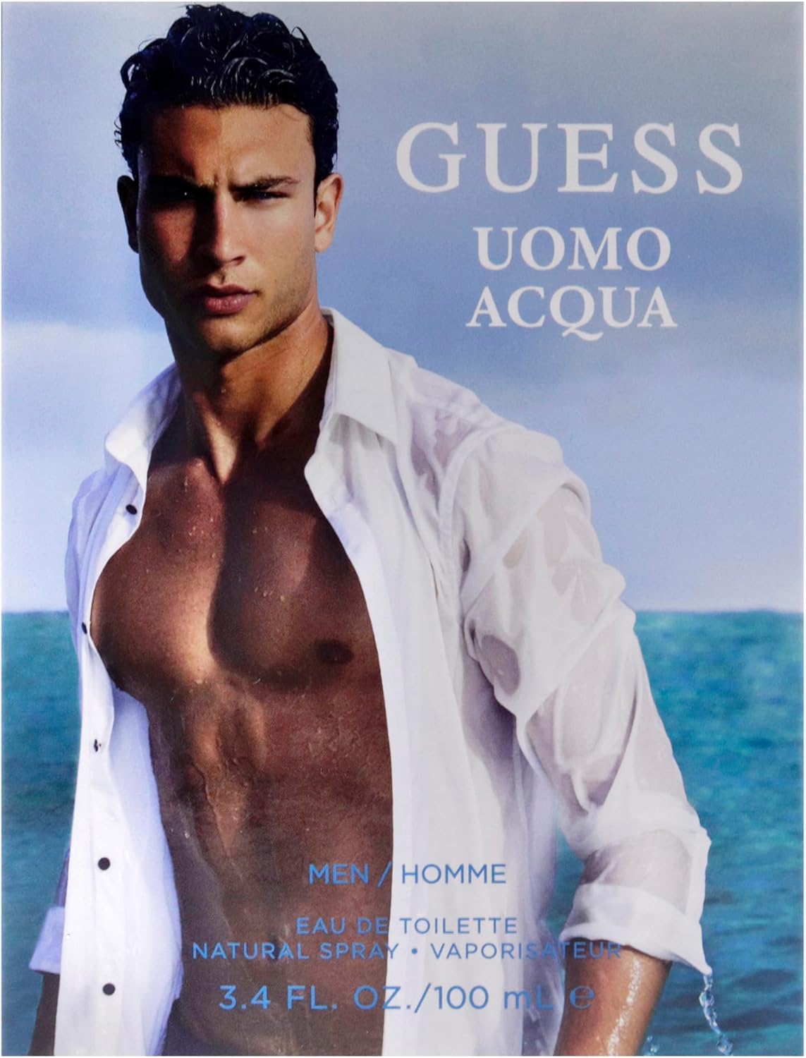Guess Uomo Acqua Homme 100Ml Edt Spray - Hombre
