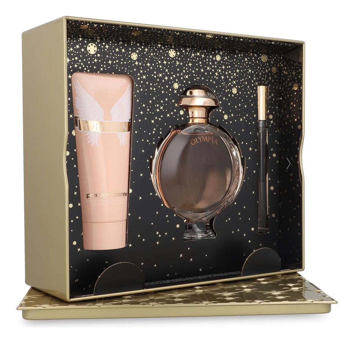 Set Olympea 3Pz 80Ml Edp Spray + 10Ml Edp Spray - Mujer