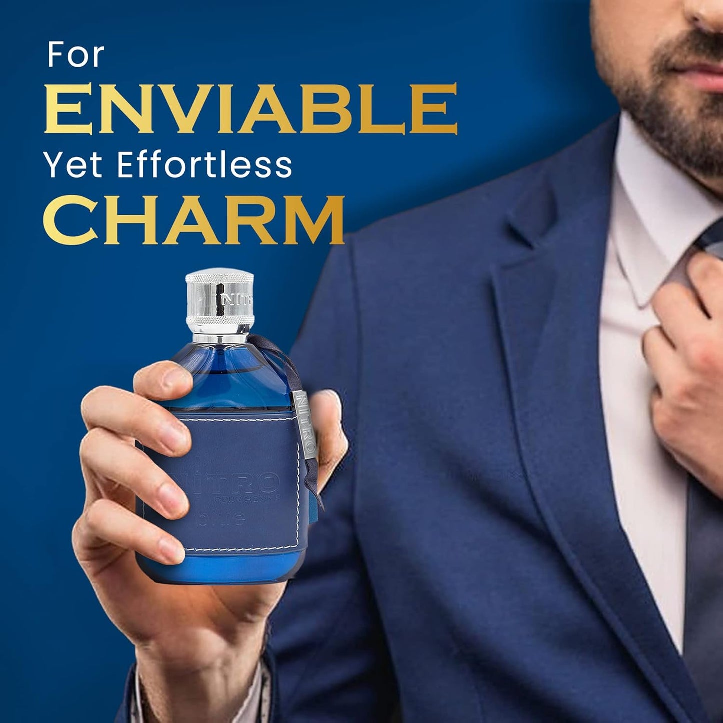 Dumont Nitro Blue Pour Homme 100Ml Edp Spray - Hombre