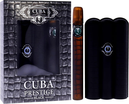 Set Cuba Prestige Black 2Pzs 90Ml Edt Spray/ 35Ml Edt Spray - Hombre