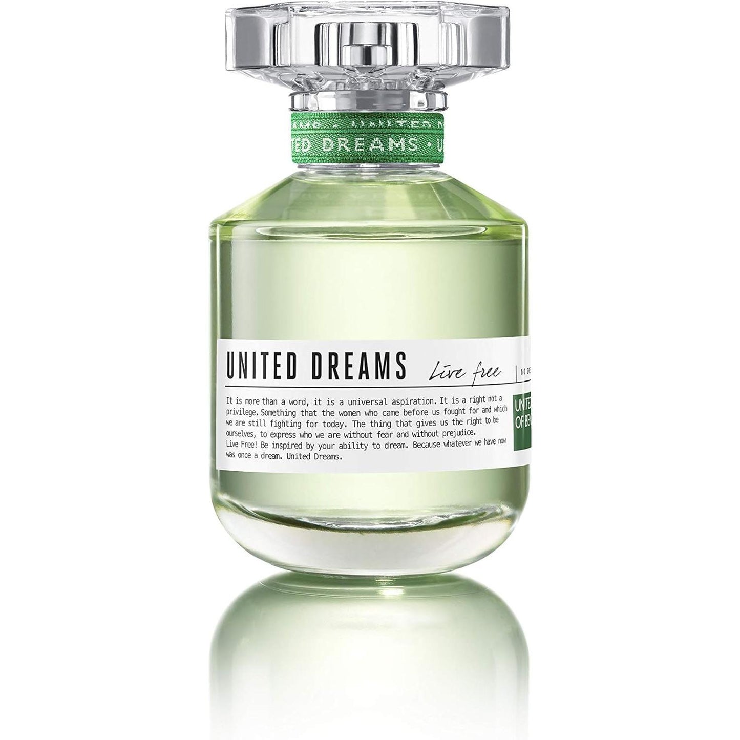 United Dreams Live Free Benetton 80 ml Edt Spray - Mujer