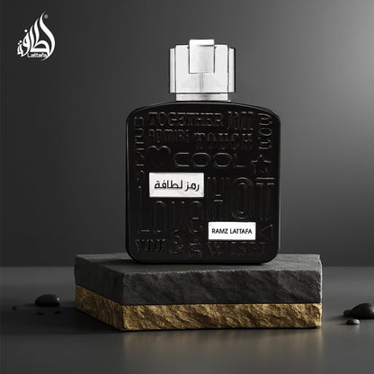 Ramz Lattafa Silver Unisex Lattafa 100 ml Edp Spray - Hombre