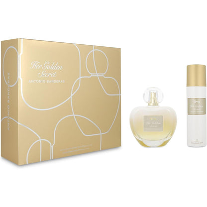 Set Her Golden Secret 2Pz 80Ml Edt Spray/ Desodorante 150Ml - Mujer