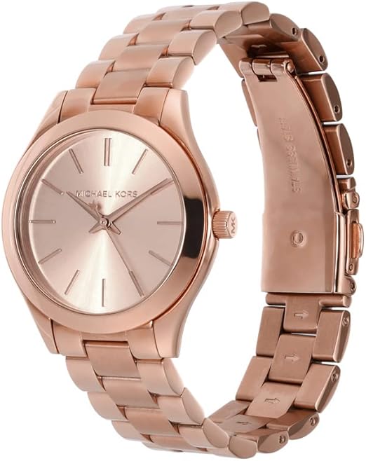 Michael Kors Reloj Mk3513 para Mujer Elegante y Moderno con Diseño de Pulsera de Acero Inoxidable