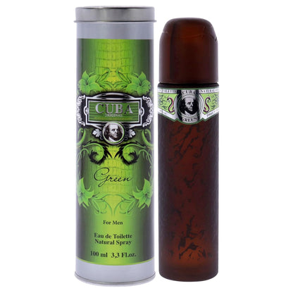 Cuba Green Caballero Des Champs 100 ml Edt Spray - Hombre