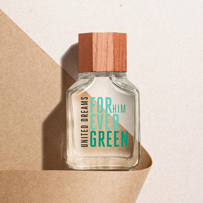United Dreams Forever Green Him Benetton 100 ml Edt Spray - Hombre