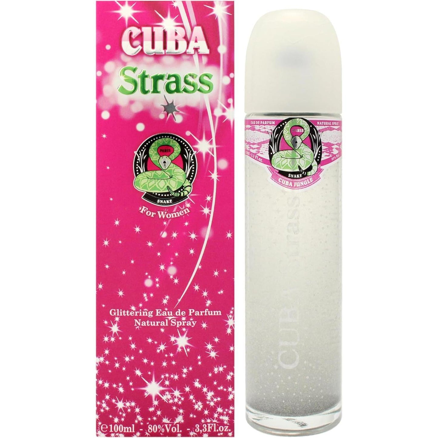 Cuba Strass Snake Des Champs 100 ml Glittering Edp Spray - Mujer