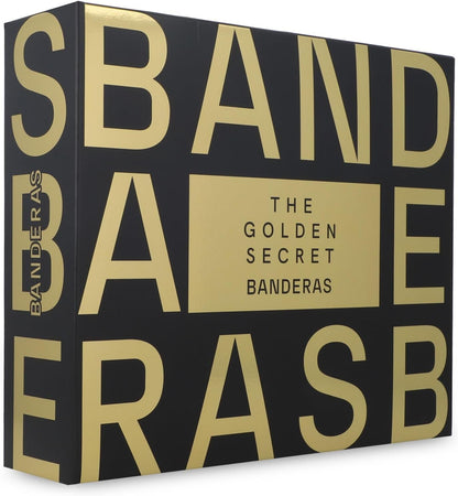 Set Banderas The Golden Secret 2Pzs 100Ml Edt Spray/ Desodorante 150Ml Spray - Hombre