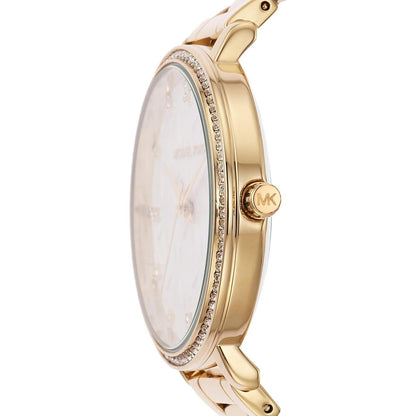 Michael Kors Reloj Mk4666 para Mujer Elegante y Sofisticado con Diseño de Oro y Detalles de Diamantes
