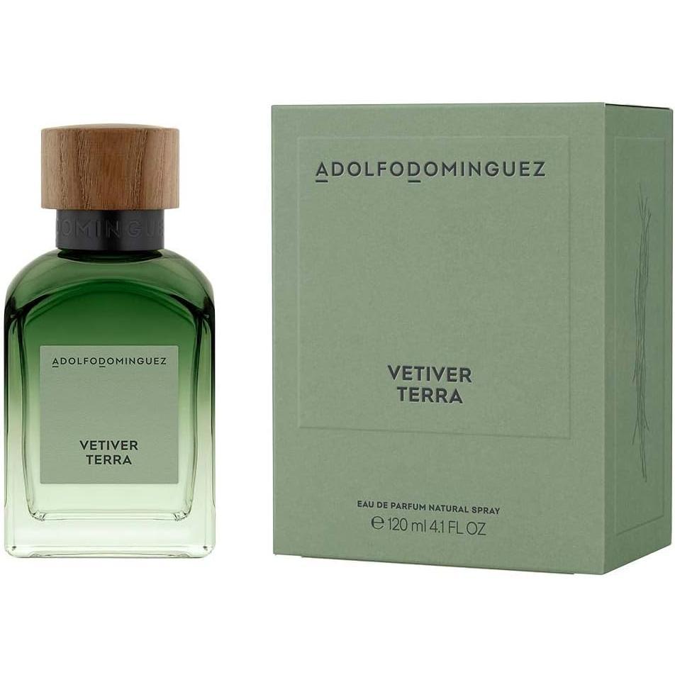Vetiver Terra Adolfo Dominguez 120 ml Edp Spray - Hombre