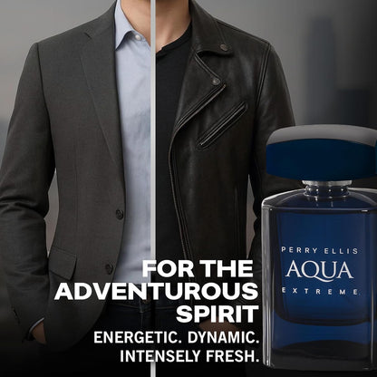 Perry Ellis Aqua Extreme Perry Ellis 100 ml Edt Spray - Hombre