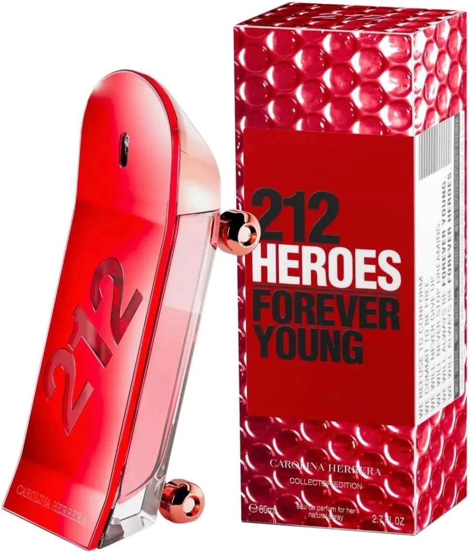 212 Heroes Laundry Collector Carolina Herrera 80 ml Edp Spray - Mujer