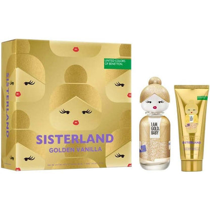 Set Sisterland Golden Vanilla Benetton 2 pz - Mujer