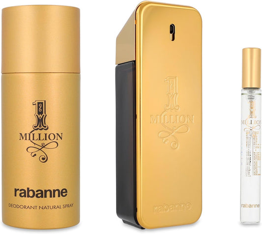 Set One Million 3Pzs 100Ml Edt Spray/ Desodorante Spray 150Ml/ 10Ml Edt Spray - Hombre