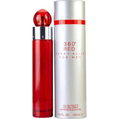 360 Red Perry Ellis 100 ml Edt Spray - Hombre
