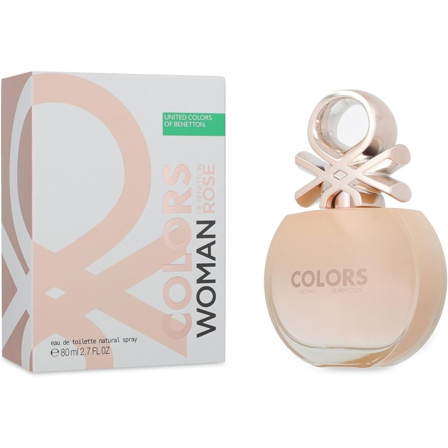 Benetton Colors Rose 80Ml Edt Spray - Mujer