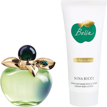 Nina Ricci Set Bella 2Pzs 80Ml Edt Spray/ Body Lotion 100Ml - Mujer