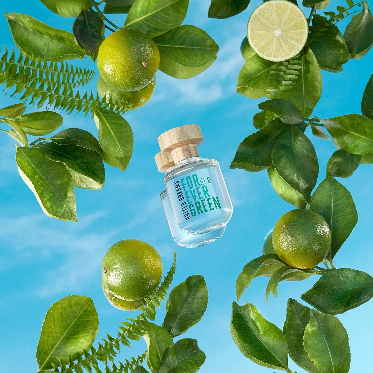United Dreams Forever Green Benetton 80 ml Edt Spray - Mujer