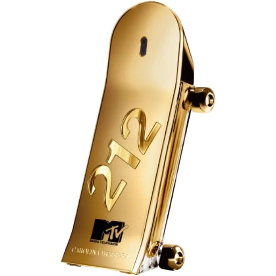 Carolina Herrera 212 Heroes Mtv 90Ml Edt Spray para Hombre Fragancia Masculina de Alta Calidad