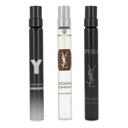 Yves Saint Laurent Set Mini Ysl 3Pzs Y 10Ml Edp Spray/ L'Homme 10Ml Edt Spray/ Myslf 10Ml Edp Spray - Hombre