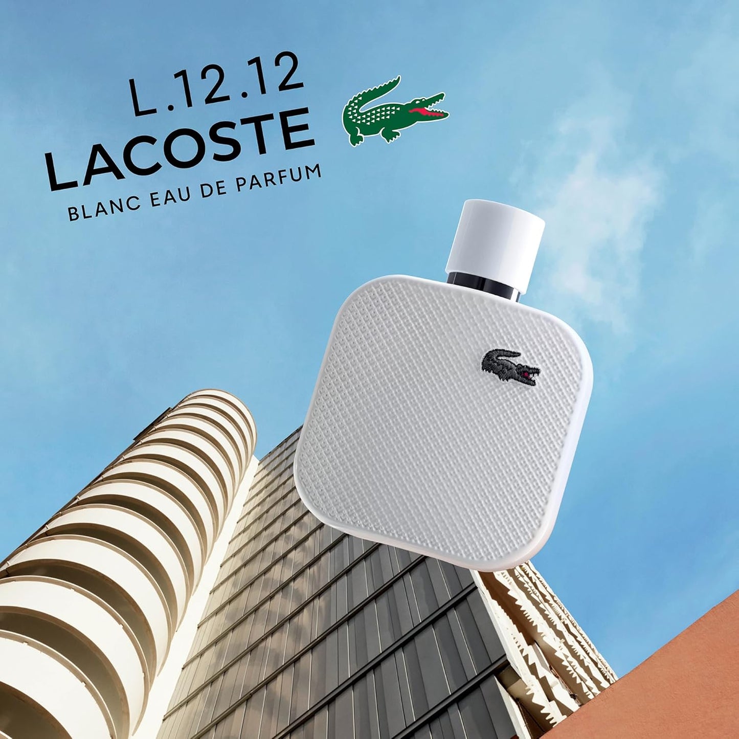 Eau De Lacoste L.12.12 Blanc Lacoste 100 ml Edp Spray - Hombre