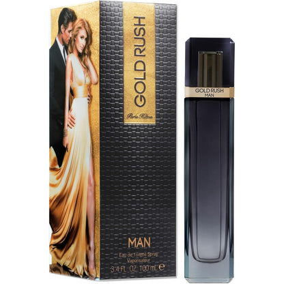 Gold Rush Man Paris Hilton 100 ml Edt Spray - Hombre