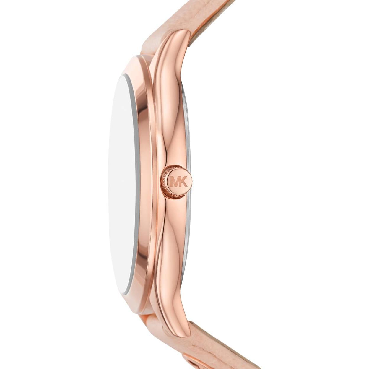 Michael Kors Reloj Mk7545 para Mujer con Correa de Cuero y Diseño Elegante