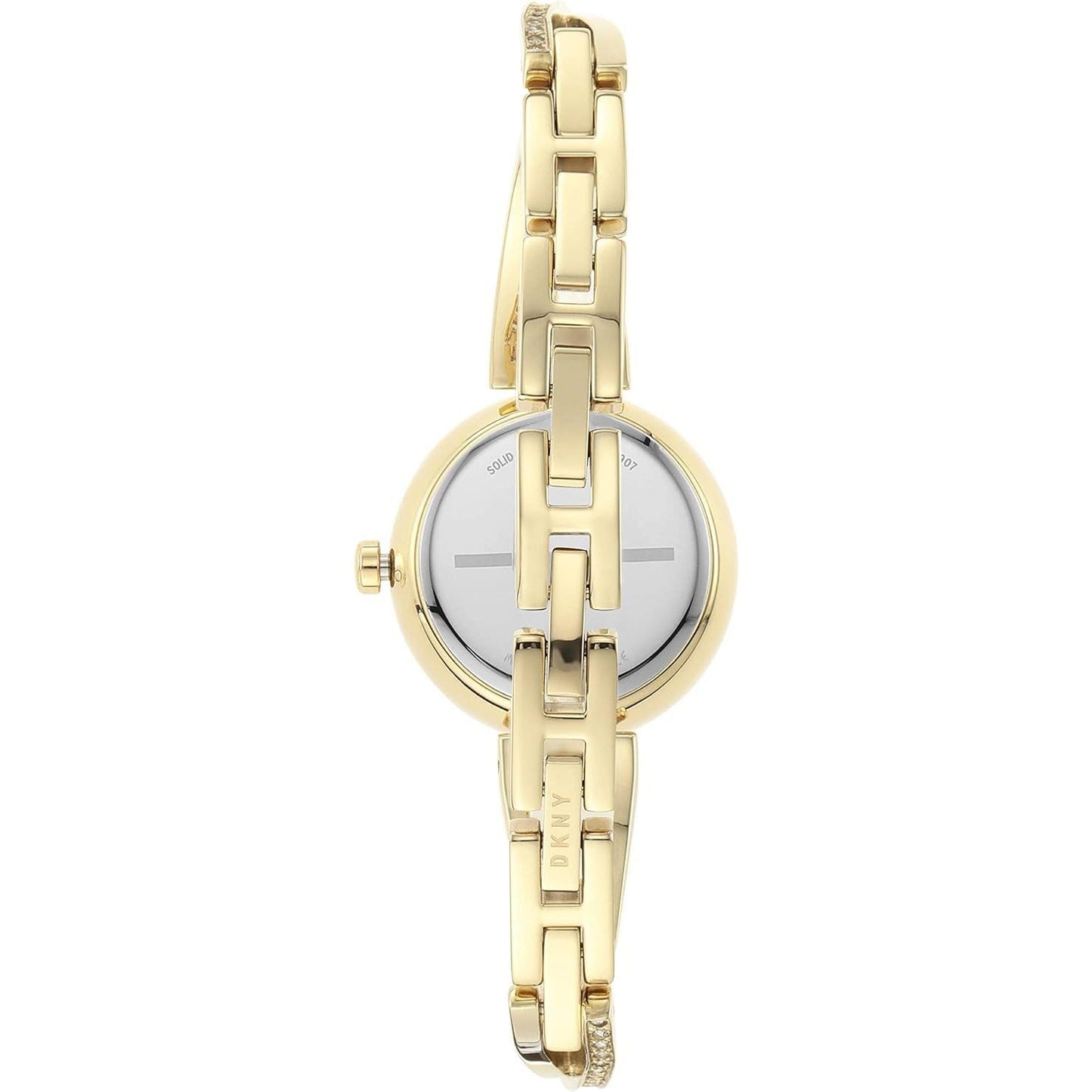 DKNY Reloj Ny2830 para Mujer con Diseño Elegante y Detalles Brillantes en la Pulsera