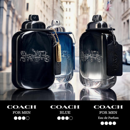 Coach Coach 100 ml Edt Spray para Hombre Fragancia Amaderada Aromática con Notas de Pera Bergamota y Kumquat