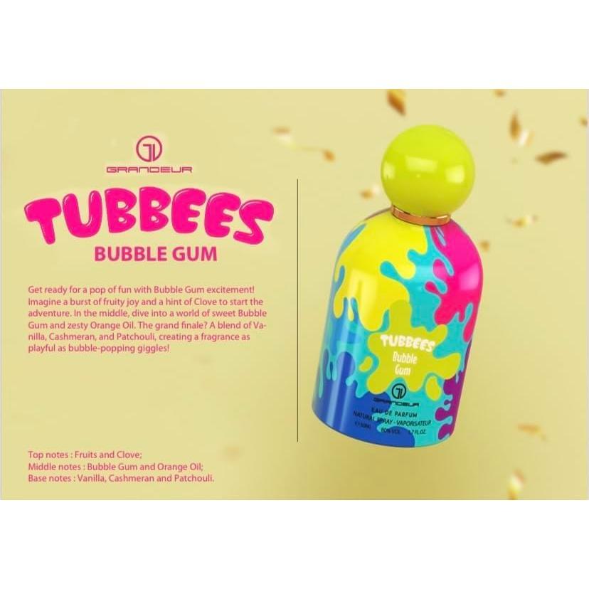 Tubbees Bubble Gum Grandeur 50Ml Edp Spray - Perfume Para Niños y Niñas