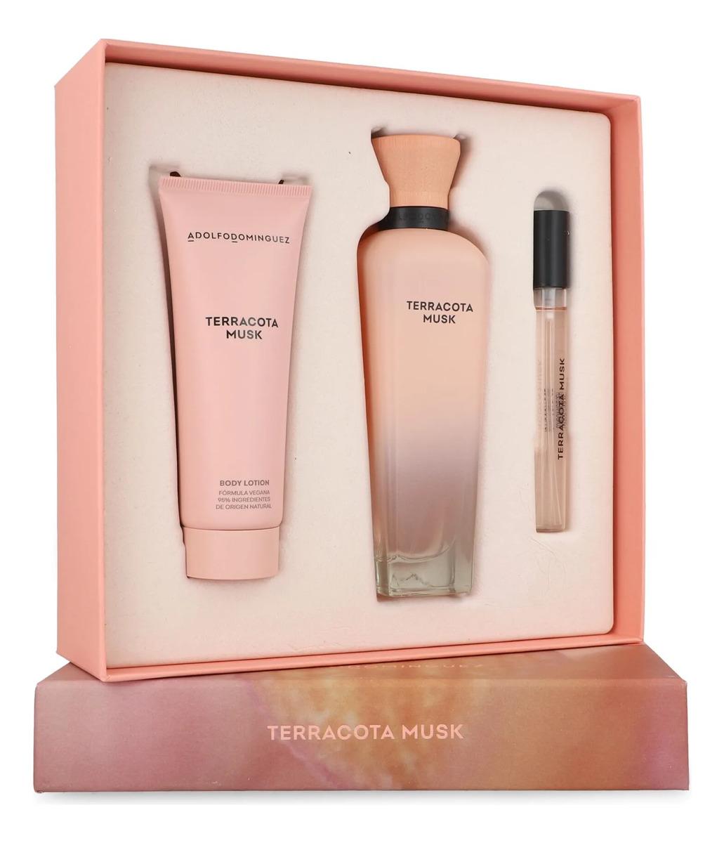 Set Adolfo Dominguez Terracota Musk 3Pz - Mujer