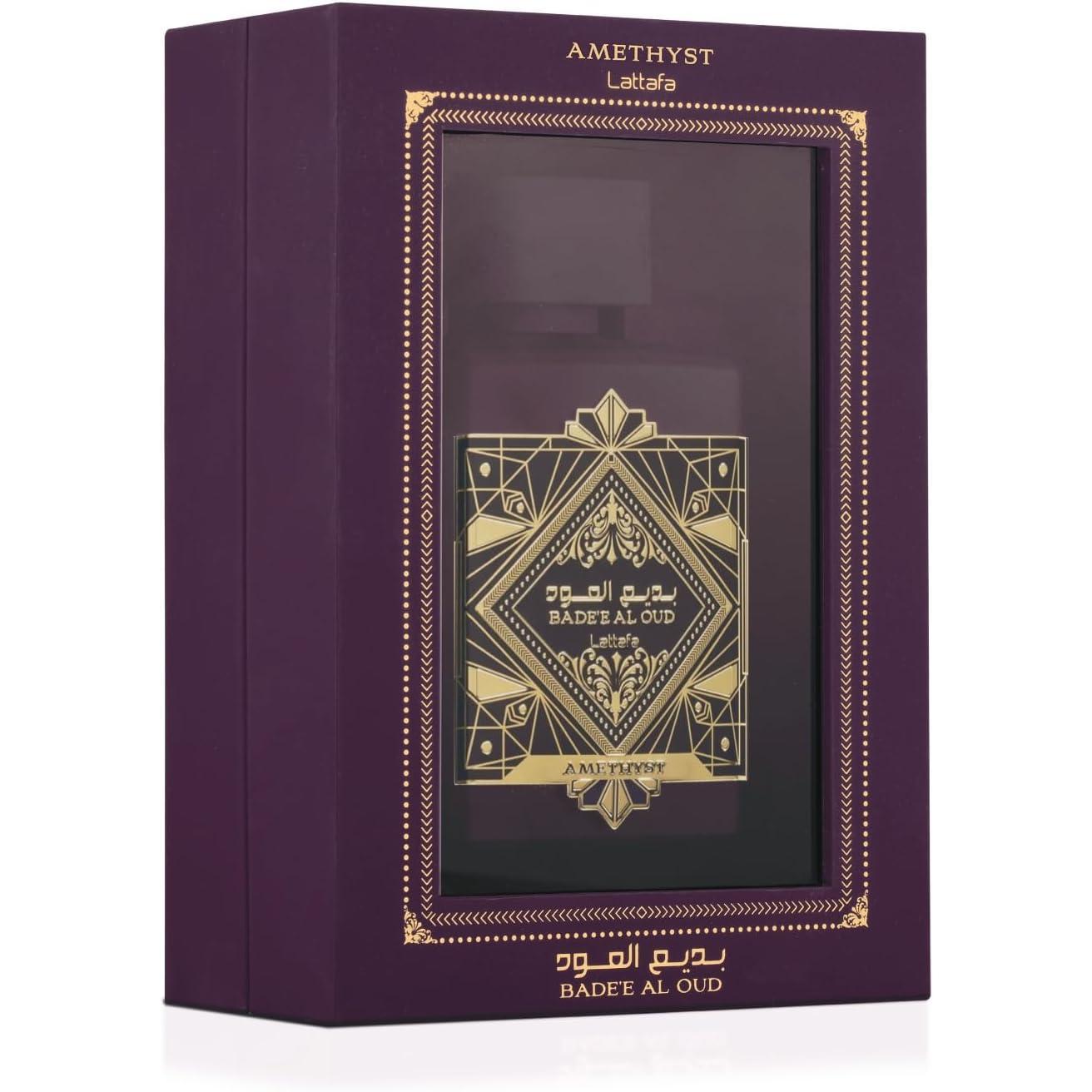 Badee Al Oud Amethyst Unisex Lattafa 100 ml Edp Spray - Unisex