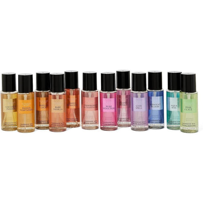 Set 12 Days Of Mist Dama Victoria Secret Fragrance Mist 12 pz