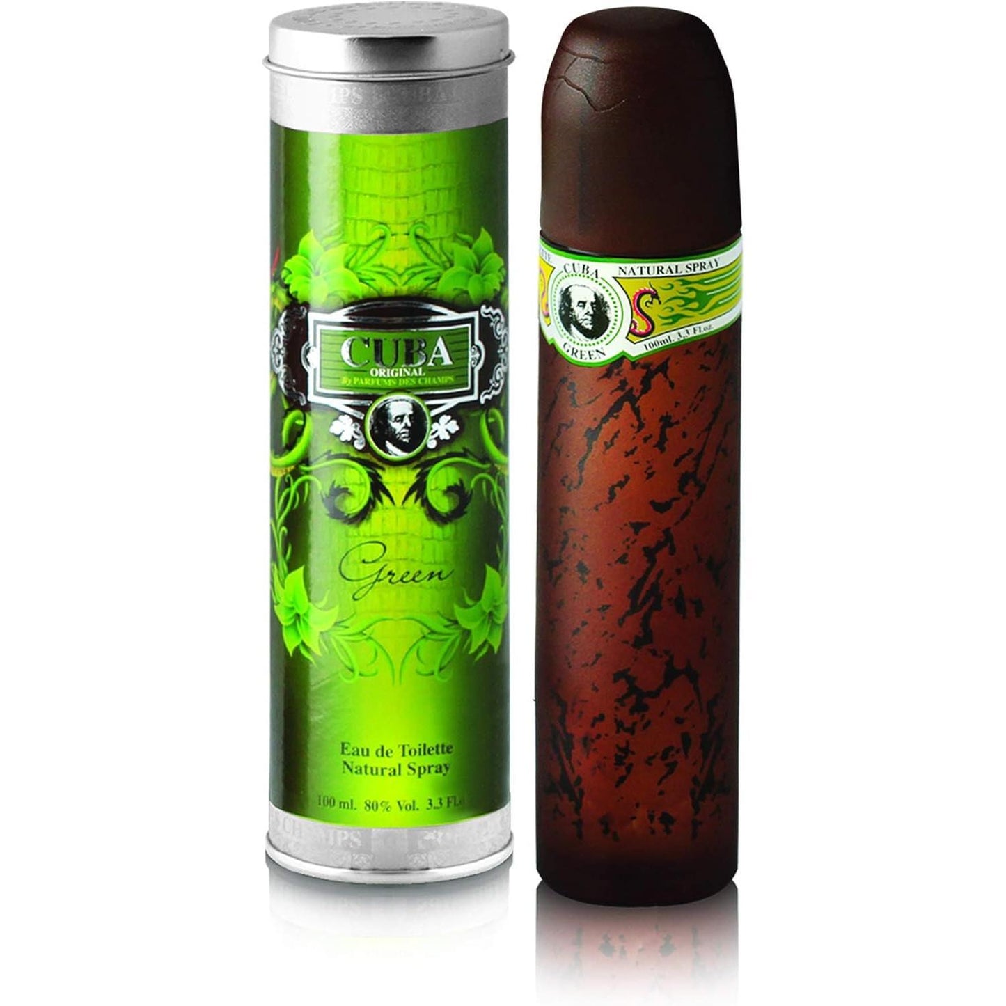 Cuba Green Caballero Des Champs 100 ml Edt Spray - Hombre