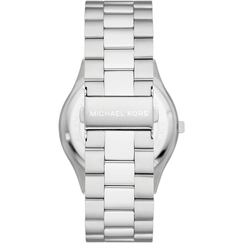 Michael Kors Reloj Mk1060Set para Hombre con Correa de Acero y Cartera de Cuero