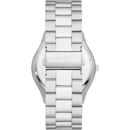Michael Kors Reloj Mk1060Set para Hombre con Correa de Acero y Cartera de Cuero