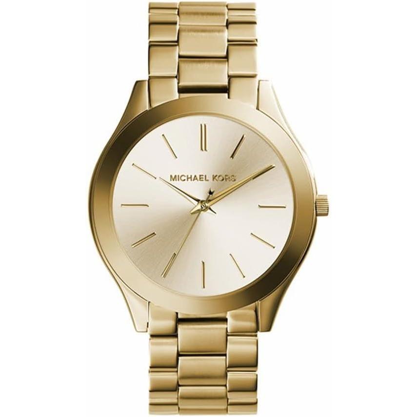Michael Kors Reloj Mk3179 para Mujer con Diseño Elegante y Pulsera de Acero Inoxidable Dorado