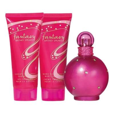 Set Fantasy Britney Spears 3Pz 100Ml Edp Spray - Mujer